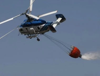 Στέλνουν ελικόπτερο Kamov στην Αλεξανδρούπολη για την κατάσβεση πυρκαγιών